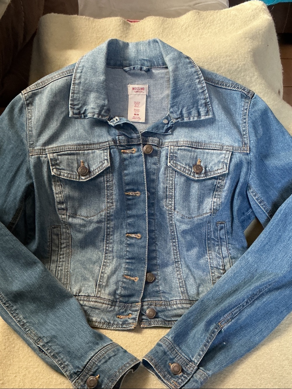 Mossimo Supply Co. Light Blue Denim Jean Jacket